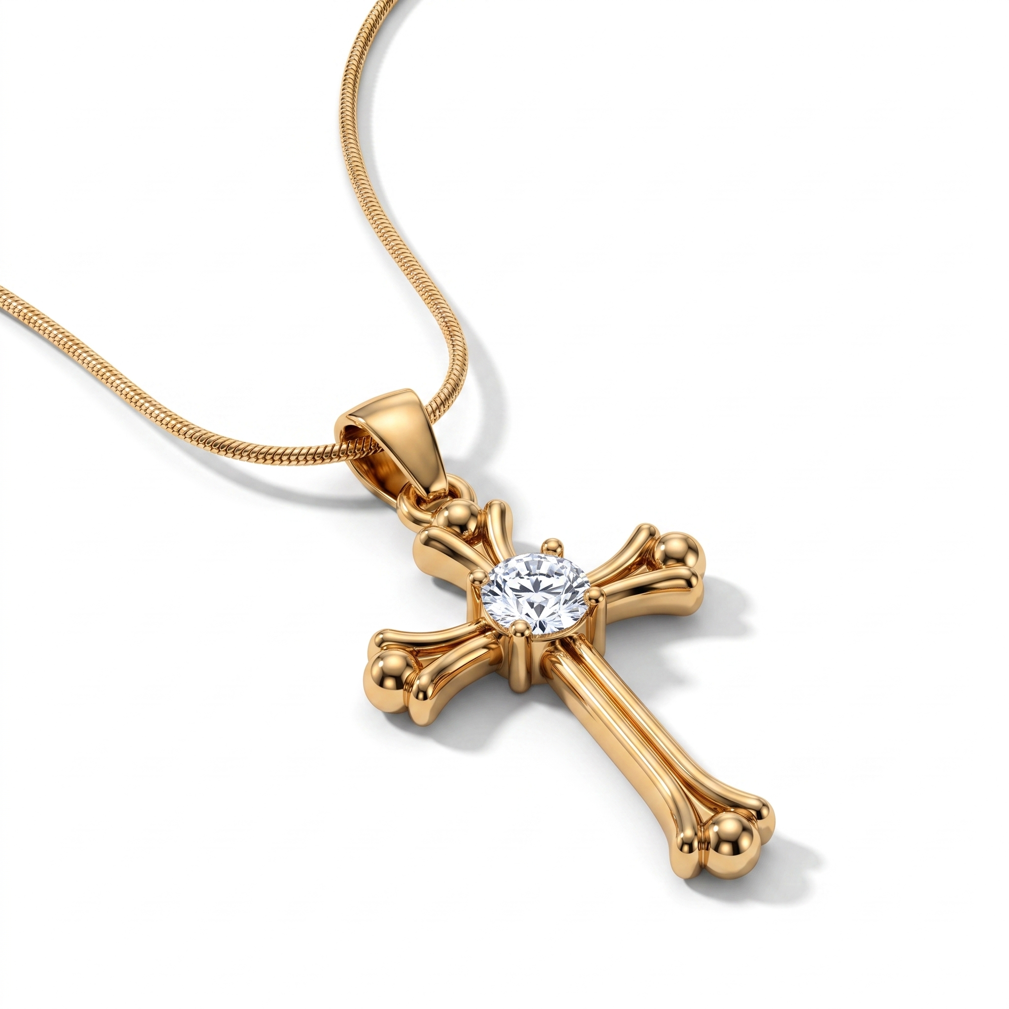 Vintage Cross Necklace